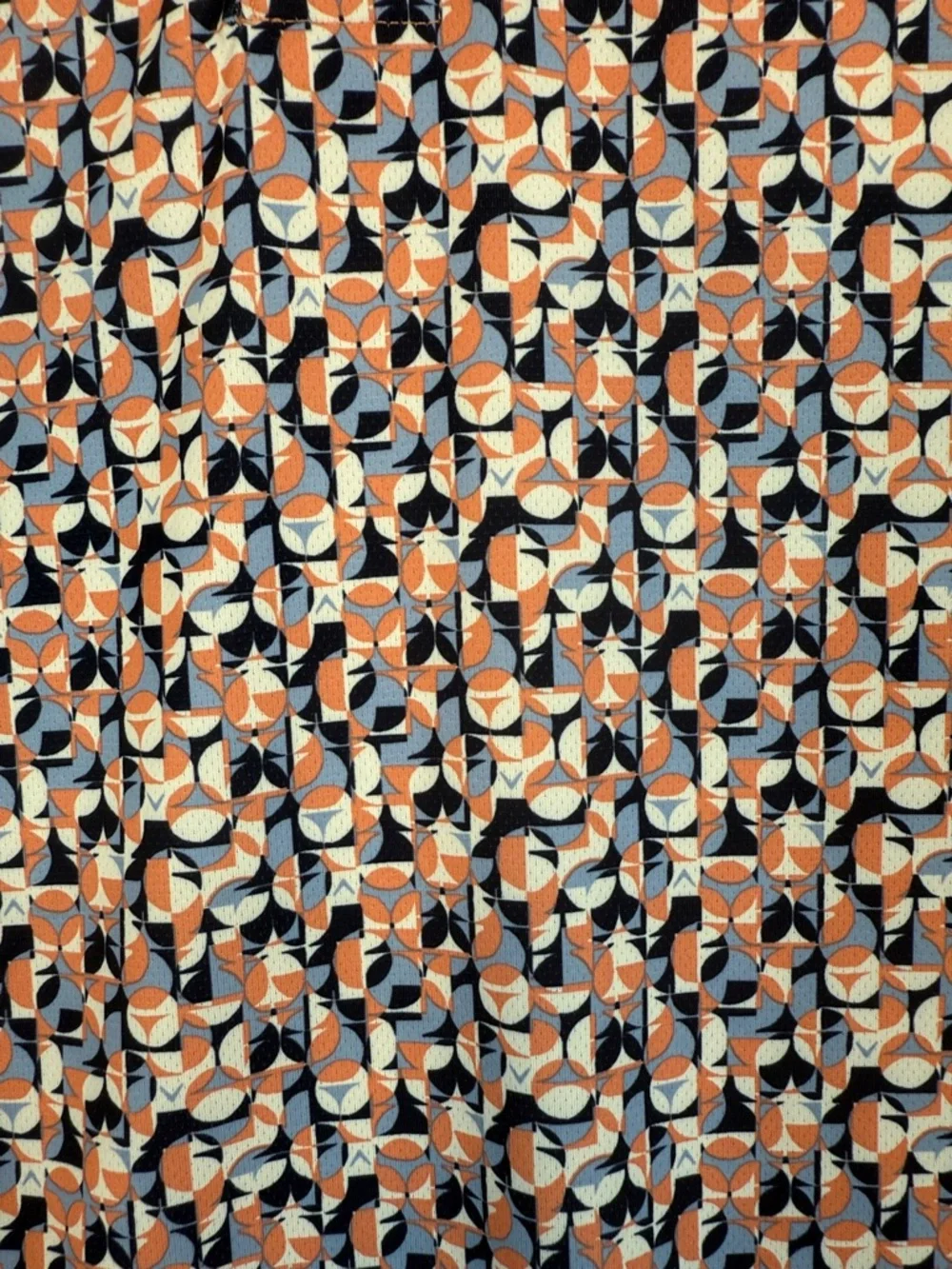 Callaway Opti-Dri Golf shirt Men's XL short sleeve Pink & Navy Geo-Print Polo